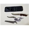 Image 1 : KNIFE WITH FOUR INTERCHANGEABLE BLADES, SAW BLADE