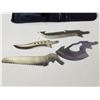 Image 4 : KNIFE WITH FOUR INTERCHANGEABLE BLADES, SAW BLADE