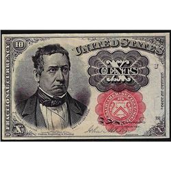 1874 Ten Cents Fifth Issue Fractional Currency Note