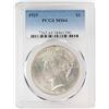 Image 1 : 1925 $1 Peace Silver Dollar Coin PCGS MS64