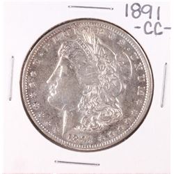 1891-CC $1 Morgan Silver Dollar Coin