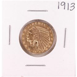 1913 $5 Indian Head Half Eagle Gold Coin