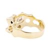 Image 3 : 14KT Yellow Gold 0.94 ctw Diamond Ring