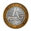 Image 2 : .999 Silver Riviera Hotel & Casino Las Vegas $10 Casino Limited Edition Gaming Token