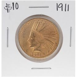 1911 $10 Indian Head Eagle Gold Coin