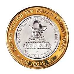 .999 Silver Sam's Town Las Vegas $10 Limited Edition Casino Gaming Token