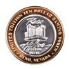 Image 2 : .999 Silver Reno Hilton Nevada $10 Casino Limited Edition Gaming Token
