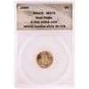 Image 1 : 2009 $5 American Gold Eagle Coin ANACS MS70 First Strike