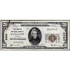 Image 1 : 1929 $20 Peoples NB of Kansas City, KS CH# 9309 National Currency Note