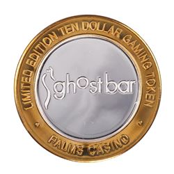 .999 Silver Palms Casino Las Vegas, NV $10 Casino Limited Edition Gaming Token