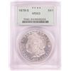 Image 1 : 1879-S $1 Morgan Silver Dollar Coin PCGS MS63 Old Green Holder