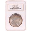 Image 1 : 1886 $1 Morgan Silver Dollar Coin NGC MS65 Nice Toning Old Holder