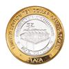Image 1 : .999 Fine Silver Plaza Casino Las Vegas, Nevada $10 Limited Edition Gaming Token