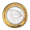 Image 2 : .999 Fine Silver Plaza Casino Las Vegas, Nevada $10 Limited Edition Gaming Token
