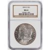 Image 1 : 1894-O $1 Morgan Silver Dollar Coin NGC MS61