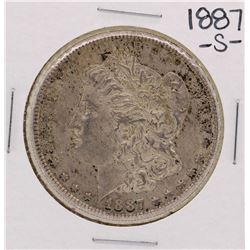 1887-S $1 Morgan Silver Dollar Coin