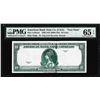 Image 1 : 1929 10 Unit American Bank Note Co. "Test Note" PMG Gem Uncirculated 65EPQ
