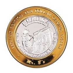 .999 Silver Mr. B's Casino Mill City, NV $10 Casino Limited Edition Gaming Token