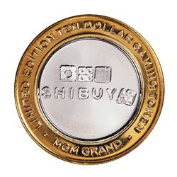 .999 Fine Silver MGM Grand Las Vegas, Nevada $10 Limited Edition Gaming Token