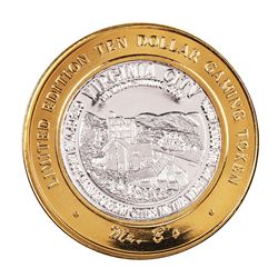 .999 Silver Mr. B's Casino Mill City, NV $10 Casino Limited Edition Gaming Token