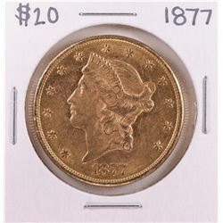 1877 $20 Liberty Head Double Eagle Gold Coin