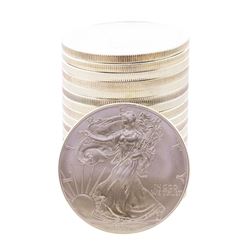 Roll of (20) Brilliant Uncirculated 1996 $1 American Silver Eagle Coins