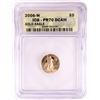 Image 1 : 2006-W $5 Proof American Gold Eagle Coin ICG PR70 DCAM