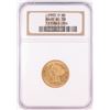 Image 1 : 1893-O $5 Liberty Half Eagle Gold Coin NGC AU58 Bass Collection