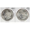 Image 1 : Lot of 1880-S & 1881-S $1 Morgan Silver Dollar Coins