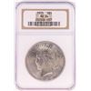 Image 1 : 1925 $1 Peace Silver Dollar Coin NGC MS64