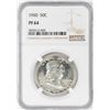 Image 1 : 1950 Proof Franklin Half Dollar Coin NGC PF64