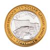 Image 2 : .999 Silver Peppermill Hotel Casino Reno, NV $10 Casino Limited Edition Gaming Token