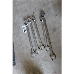 5 COMBINATION WRENCHES