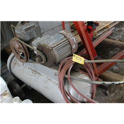 220 VOLT ELECTRIC AIR COMPRESSOR - TWIN PISTON COMPRESSOR