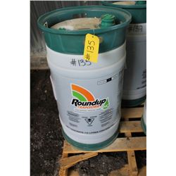 NEW - 115 LITRE BARREL OF ROUND-UP