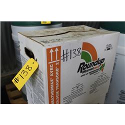 BOX OF 2 - 10 LITRE JUGS OF ROUND-UP