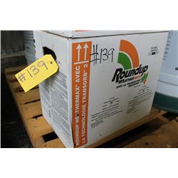 BOX OF 2 - 10 LITRE JUGS OF ROUND-UP