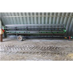JOHN DEERE 925 - 25' HEADER C/W TRANSPORT