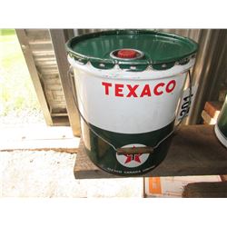 TEXACO GREASE PAIL (25 LBS)