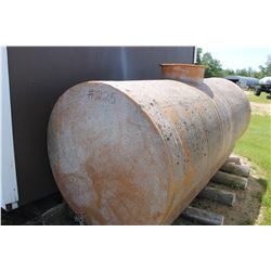 APPROX. 900 GALLON FIBRE GLASS TANK