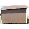 Image 1 : APPROX. 12' X 14' WOOD BUILDING (BROWN)