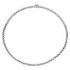 4.8 CTW Diamond Necklace 14K White Gold - REF-448M3F