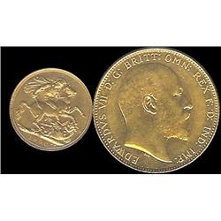 1908-C Sovereign  SP-64,  Rare and se
