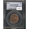 1913  1 cent PCGS MS65 Red, 95% wine re