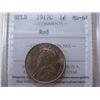 1917c 1¢ Nfld ICCS MS64Red  90% red lus