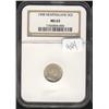 1908  5 cents  NGC MS63  mostly brillia