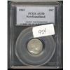 1903 10 cents PCGS AU50, weakly struck 