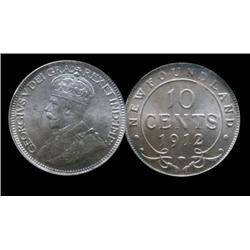 1912  10 cents PCGS MS66  very light go