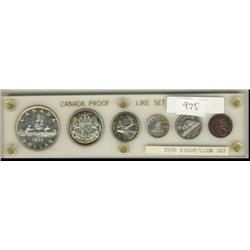 Proof-like set  1956, coins have some n