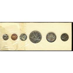 Proof-like set, 1956, coins are lightly